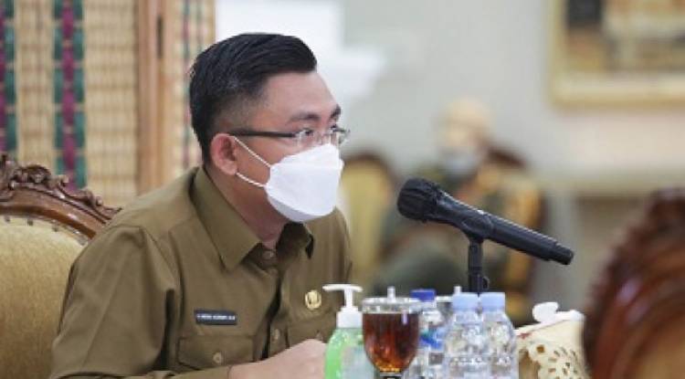 Wakil Gubernur Banten Andika Hazrumy memberikan apresiasi kepada OPD yang telah merealisasikan anggaran kegiatan APBD TA 2020