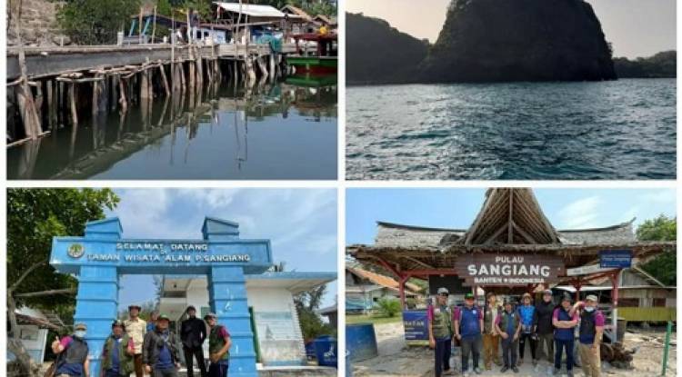 Tim Inventarisasi Toponimi Provinsi Banten Lakukan Survei Rupabumi di Pulau Sangiang