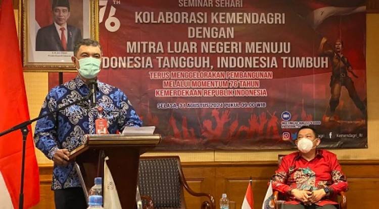 Kemendagri Gelorakan Kolaborasi dengan Mitra Luar Negeri dalam rangka HUT ke-76 RI