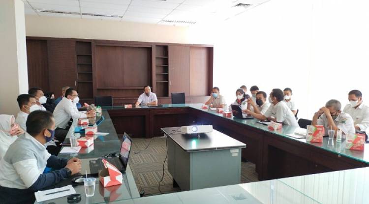 Rapat Evaluasi Penyusunan SPM Tahun 2020 dan Persiapan Penyusunan SPM Tahun 2021.
