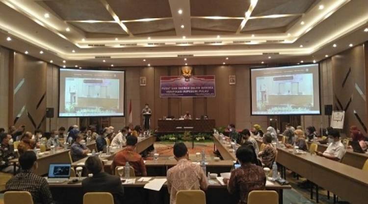 Rapat Verifikasi Rupabumi Pulau 10 Provinsi Wilayah II