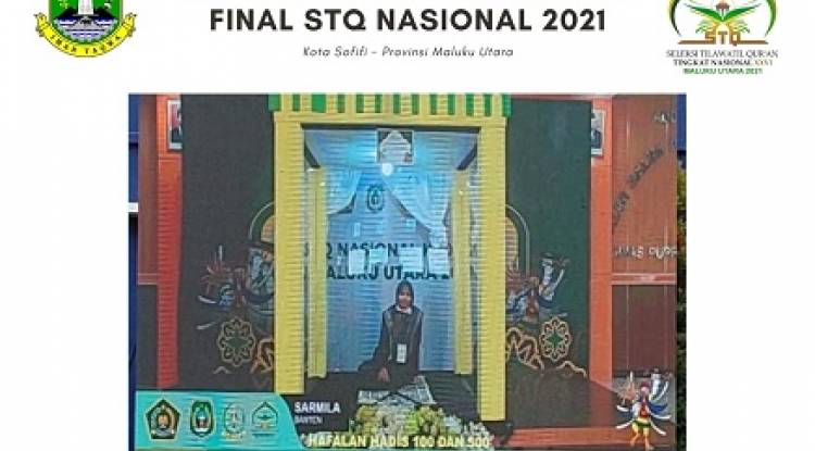 Empat Kafilah Banten ikuti Babak Final STQ Nasional 2021 di Sofifi - Provinsi Maluku Utara