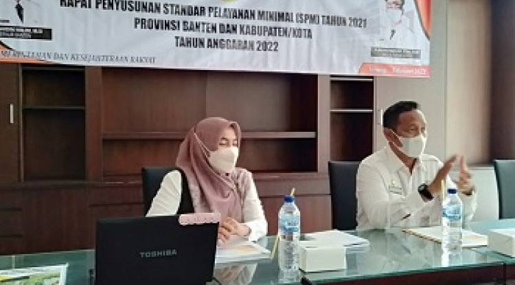Bersama Kab/Kota, Biro Pemkesra Setda Provinsi Banten Tingkatkan Pelayanan Publik melalui Standar Pelayanan Minimal (SPM)