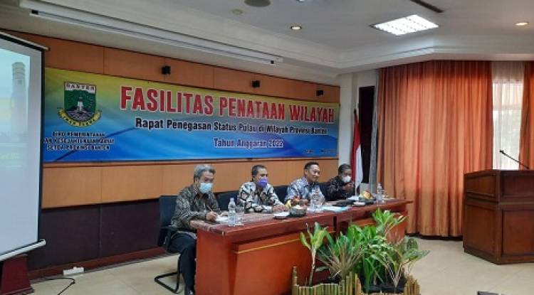 Rapat Koordinasi Penegasan Status Pulau di Wilayah Provinsi Banten 