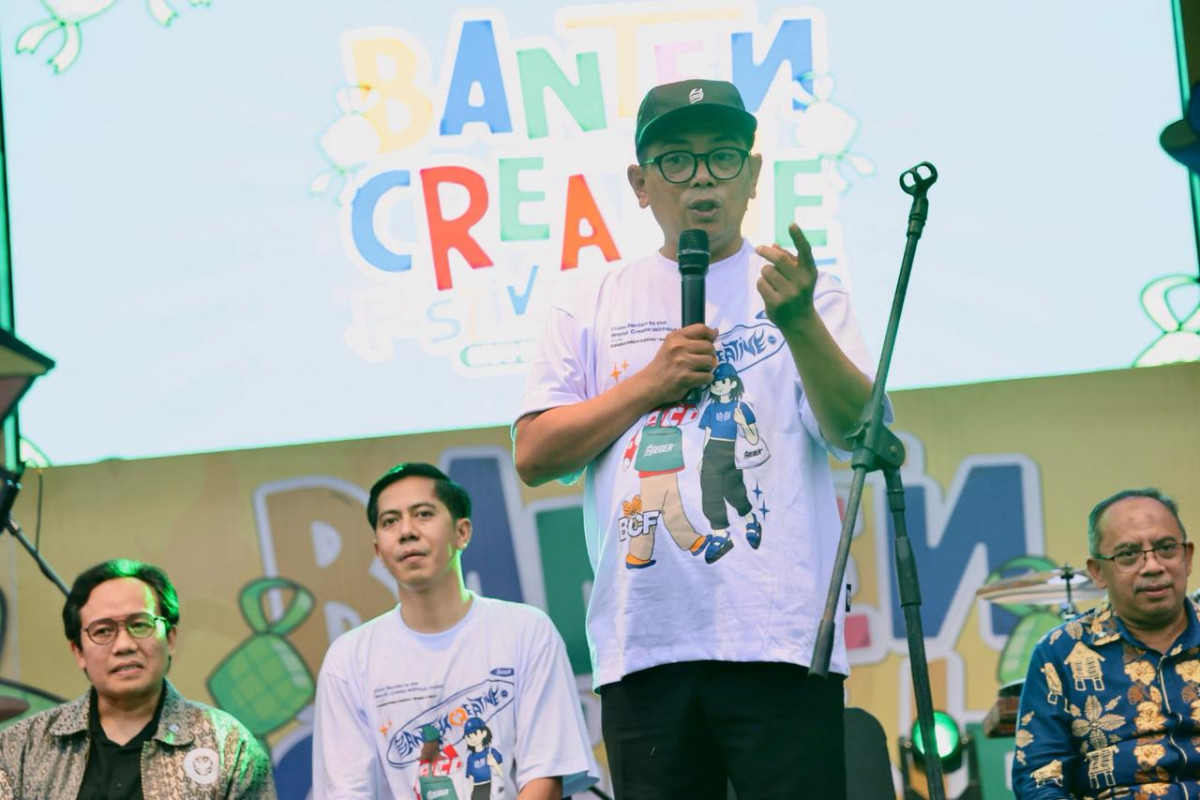 Gubernur Banten Andra Soni: Ekonomi Kreatif Salah Satu Tulang Punggung Pertumbuhan Ekonomi