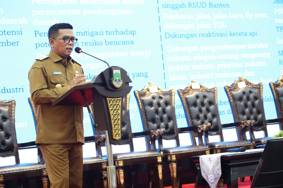 Forum Konsultasi Publik Rancangan Awal RPJMD Provinsi Banten Tahun 2025 - 2029