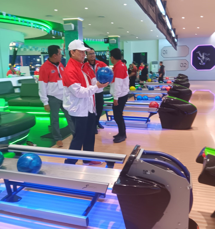 Kunjungi Kejurnas Boling, Wagub Banten Dimyati Natakusuma : Upaya Melahirkan Atlet Berprestasi