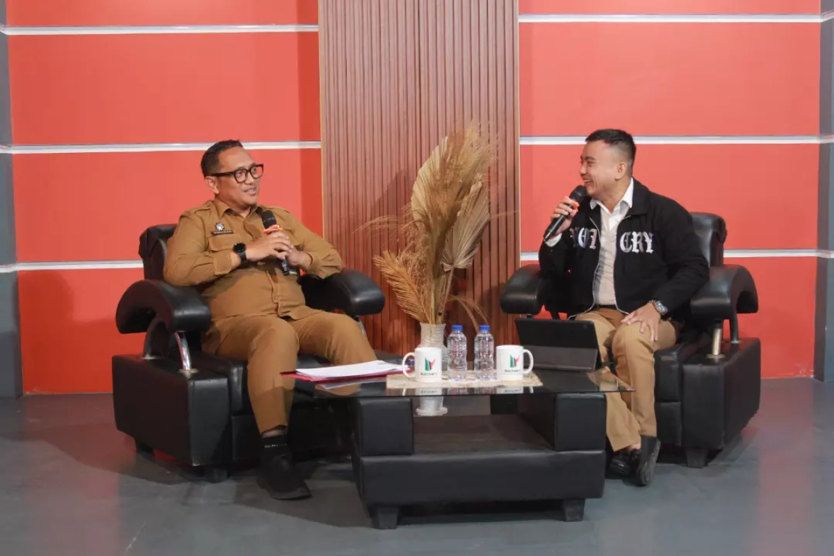 Kepala Biro Pemerintahan dan Otonomi Daerah Setda Banten Gunawan Rusminto Menjadi Narasumber Sultan TV, Bahas Upaya Penegasan Kota Serang sebagai Ibu Kota Provinsi Banten