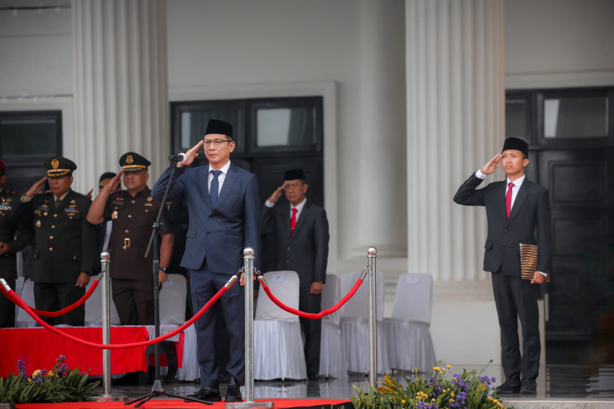 Plh Sekda Provinsi Banten Deden Apriandhi H : Pembangunan Harus Dituntun Nilai - nilai Pancasila