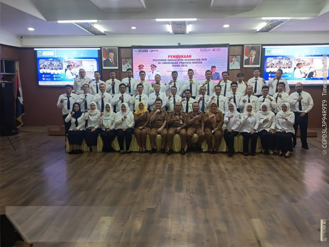 Pelatihan Jurnalistik Kehumasan Organisasi Perangkat Daerah (OPD)