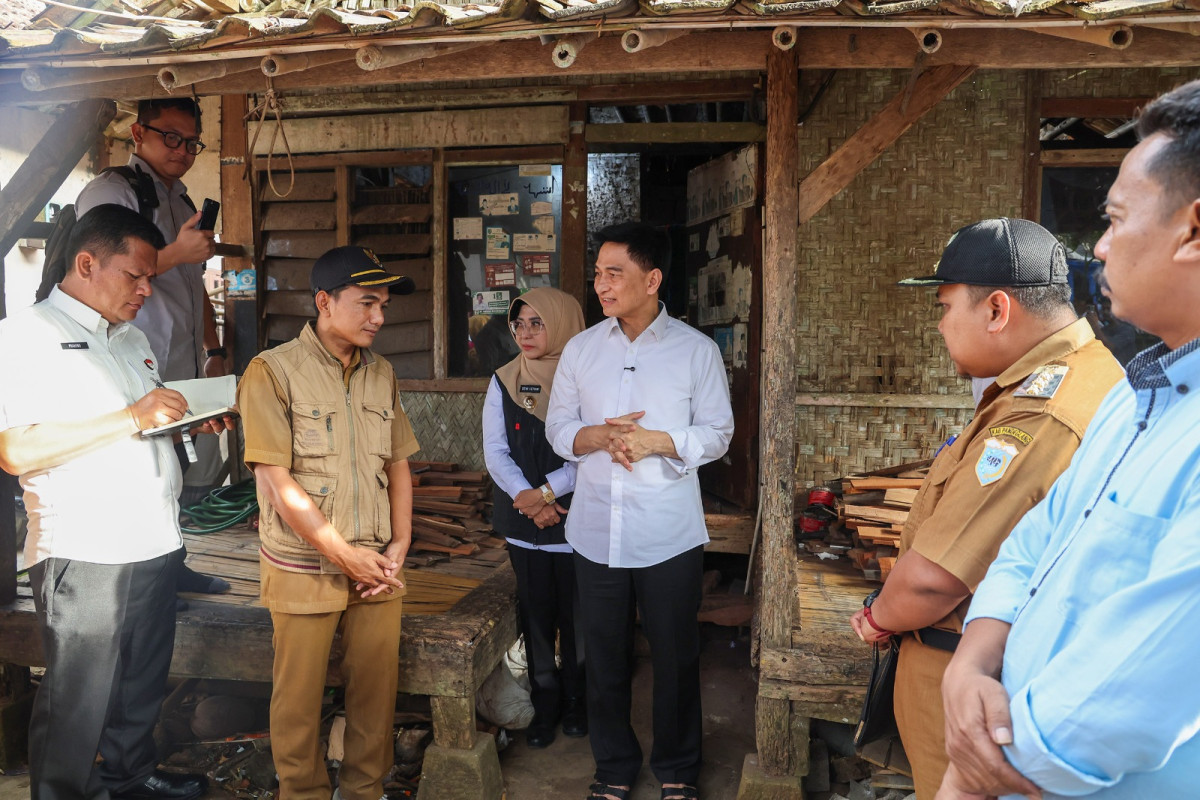 Wagub Banten A Dimyati Natakusumah Minta Aparat Desa Proaktif Perhatikan Warga yang Tidak Mampu