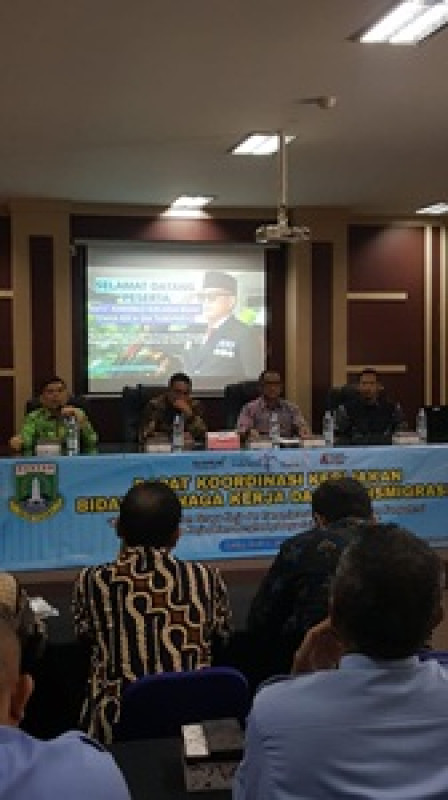 Rapat Koordinasi Bidang Tenagakerja dan Transmigrasi