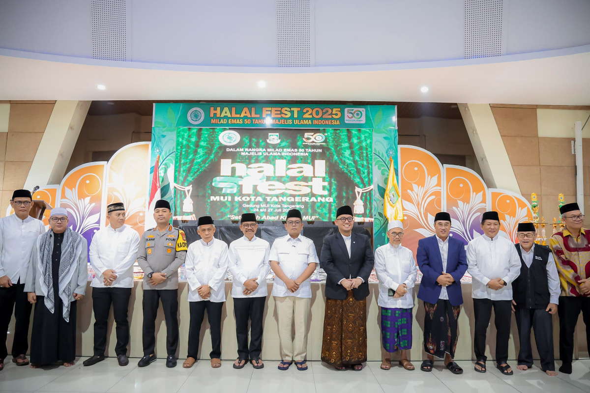 Milad ke-50 MUI, Gubernur Banten Andra Soni Ajak Perkuat Ukhuwah Islamiyah