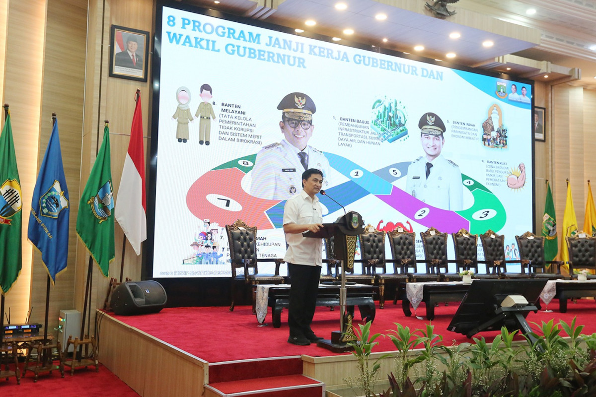 Penutupan Forum Konsultasi Publik Rencana Awal RPJMD Provinsi Banten Tahun 2025 - 2029
