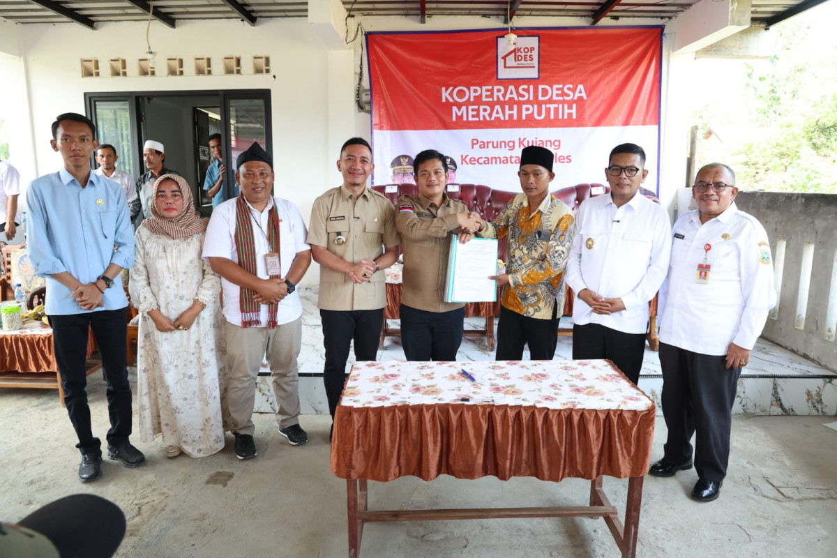 Gubernur Banten Andra Soni: Koperasi Merah Putih Bangun Optimisme Masyarakat