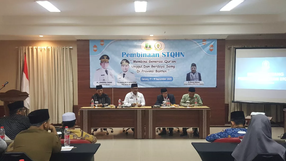 Pembinaan Peserta Provinsi Banten pada Seleksi Tilawatil Quran Hadits Nasional (STQHN)